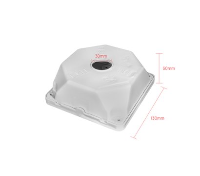 Зображення 2 Коробка з`єднувальна LightVision VLC-02BX, Колір: білі
