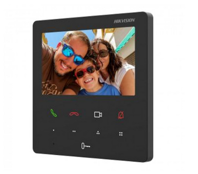 Изображение 4 IP видеодомофон HikVision DS-KH6110-WE1 Black, Цвет корпуса: черный