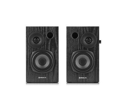 Зображення 2 Акустична система 2.0 REAL-EL S-235 Black
