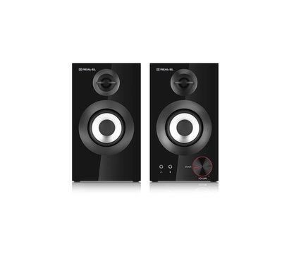 Зображення 2 Акустична система 2.0 REAL-EL S-420 Black