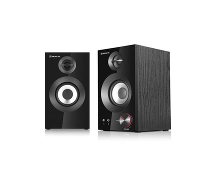 Зображення 3 Акустична система 2.0 REAL-EL S-420 Black