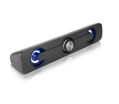 Зображення 3 Акустична система 2.0 REAL-EL S-170 Black