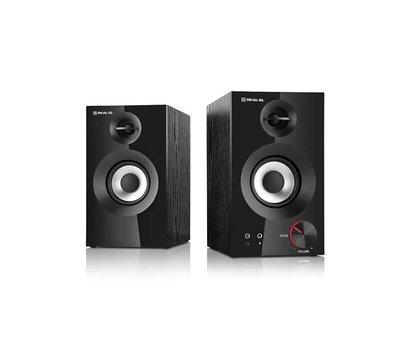 Зображення 4 Акустична система 2.0 REAL-EL S-420 Black