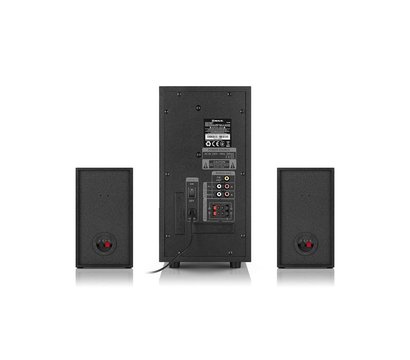 Изображение 4 Акустическая система 2.1 REAL-EL M-555 Black
