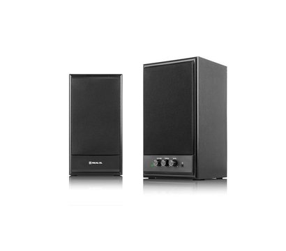 Зображення 5 Акустична система 2.0 REAL-EL S-305 Black