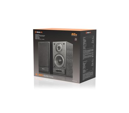 Зображення 10 Акустична система 2.0 REAL-EL S-305 Black