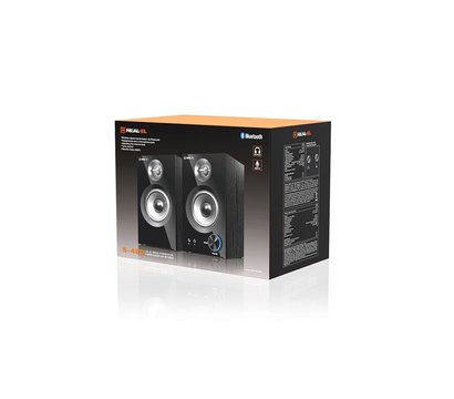 Зображення 10 Акустична система 2.0 REAL-EL S-420 Black
