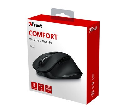 Зображення 14 Миша Trust Voxx Rechargeable Ergonomic, WL Black — 23731