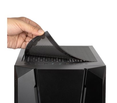 Зображення 3 Корпус SilverStone Fara FAV1MB-PRO no PC Black