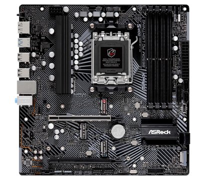 Зображення 2 Материнська плата AsRock B650M PG Lightning (sAM5, AMD B650, 2xPCIe 4.0 x16)