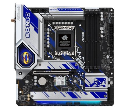 Зображення 2 Материнська плата AsRock B760M PG Sonic WiFi (s1700, AMD B760)