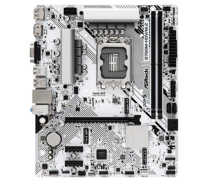 Зображення 2 Материнська плата AsRock B760M-HDV/M.2 (s1700, Intel B760, 1xPCIe 4.0 x16)