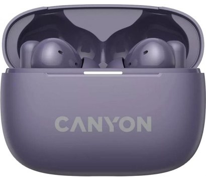 Изображение 5 Bluetooth гарнитура Canyon OnGo TWS-10 ANC ENC Purple — CNS-TWS10PL