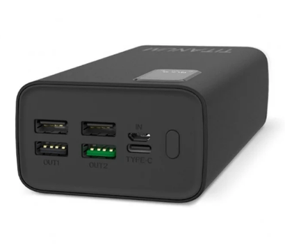 Зображення 3 УМБ Titanium 728S 30000mAh 22.5W Black