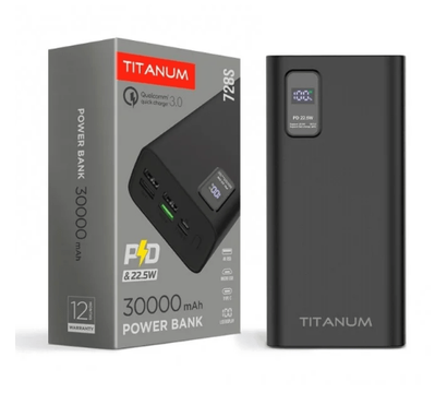 Зображення 4 УМБ Titanium 728S 30000mAh 22.5W Black