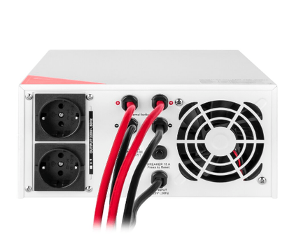 Зображення 2 ДБЖ лінійно-інтерактивний LogicPower LPM-PSW-1500VA (1050Вт) White (22755)