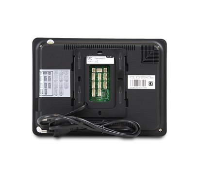 Изображение 3 Домофонна система Bcom BD-760FHD/T Black + BT-400FHD Black, Цвет (домофон + панель): черный + черный