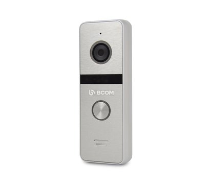 Изображение 3 Комплект видеодомофона Bcom BD-760FHD/T Silver + BT-400FHD Silver, Цвет (домофон + панель): серебряный + серебряный