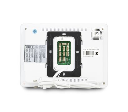 Изображение 3 Домофонна система Bcom BD-760FHD/T White + BT-400FHD Silver, Цвет (домофон + панель): белый + серебряный