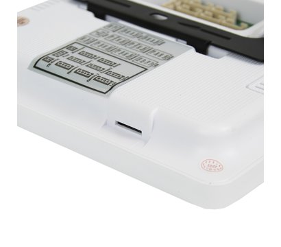 Изображение 4 Домофонна система Bcom BD-760FHD/T White + BT-400FHD Silver, Цвет (домофон + панель): белый + серебряный
