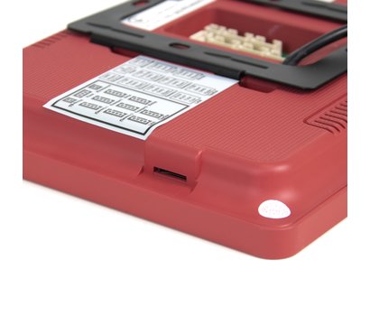 Изображение 5 Комплект видеодомофона Bcom BD-760FHD/T Red + BT-400FHD Black, Цвет (домофон + панель): красный + черный