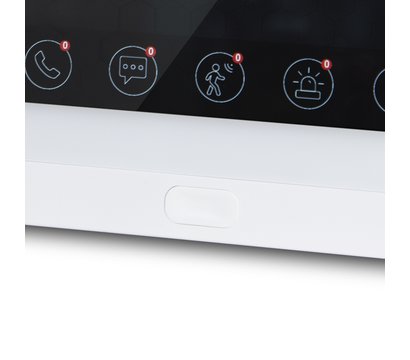 Зображення 5 Комплект відеодомофона Bcom BD-760FHD/T White + BT-400HD-AC White, Колір (домофон + панель): білий + білий