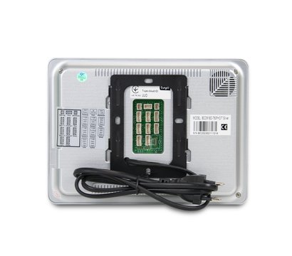 Изображение 6 Комплект видеодомофона Bcom BD-760FHD/T Silver + BT-400FHD Silver, Цвет (домофон + панель): серебряный + серебряный