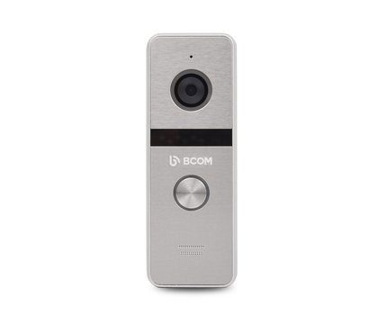 Изображение 7 Домофонна система Bcom BD-760FHD/T White + BT-400FHD Silver, Цвет (домофон + панель): белый + серебряный
