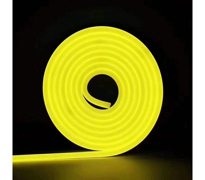 Зображення 3 Світлодіодна LED гнучкий неон Prolum LF 2835-120 IP68 12V, lemon-yellow, Колір світіння: лимонно-жовтого
