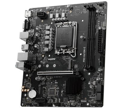 Зображення 3 Материнська плата MSI Pro H610M-E (s1700, Intel H610)