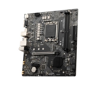Зображення 3 Материнська плата MSI Pro H610M-G (s1700, Intel H610, PCI-Ex16)
