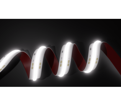 Зображення 7 LED стрічка Prolum Pro Cob-480 IP20 24V, warm white під 24В, Колір світіння: теплого білого