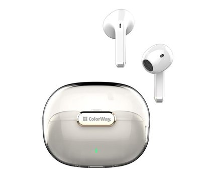 Изображение 4 Bluetooth гарнитура ColorWay Slim TWS-2 Earbuds White — CW-TWS2WT