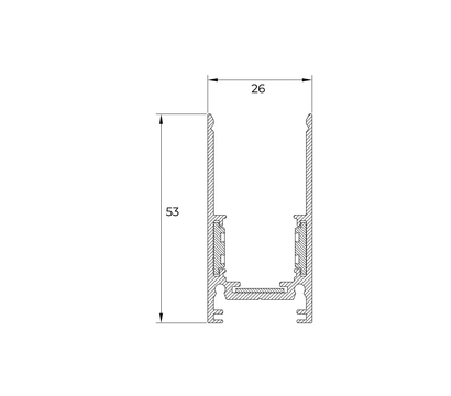 Изображение 2 Шинопровод для светильников Prolum 751005, P20, 1м