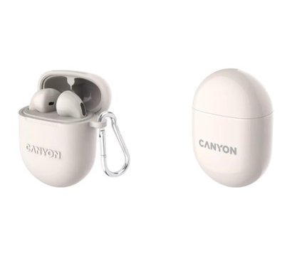 Изображение 2 Наушники Canyon TWS-6 Beige — CNS-TWS6BE для телефона