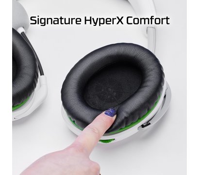 Зображення 3 Навушники HyperX Cloud Stinger 2 Xbox, mini-jack, White-Green — 75X28AA
