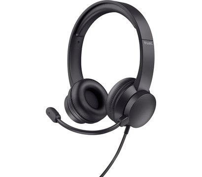 Зображення 3 Навушники Trust Ayda, USB-A, Black - 25088 гарнітури для ПК