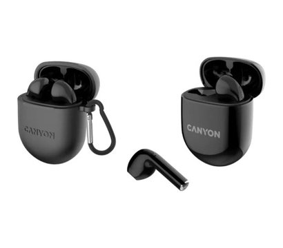 Изображение 3 Наушники Canyon TWS-6 Black — CNS-TWS6B для телефона