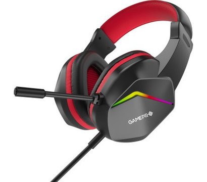 Зображення 3 Навушники GamePro HS311 RGB Black/Red