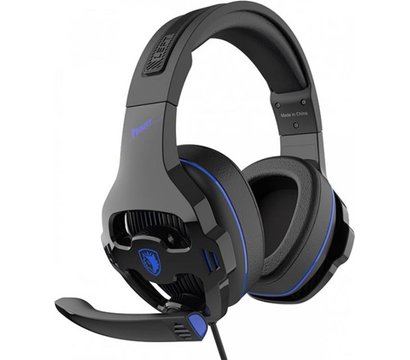 Зображення 4 Навушники Sades SA-726 Ppower Black/Blue зйомний