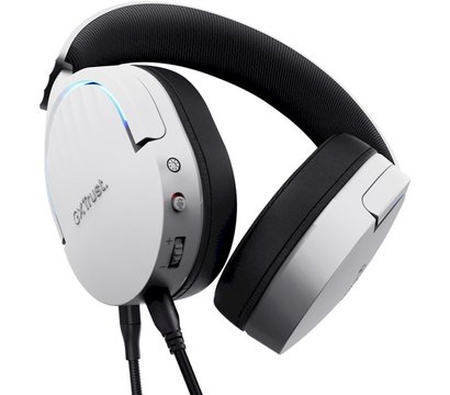 Зображення 5 Навушники Trust GXT 490 FAYZO, 7.1, USB-A, 2м, White — 25302 для ігрових консолей