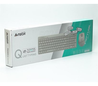 Зображення 6 Комплект мишка + клавіатура A4Tech Fstyler FG2400 Air Beige