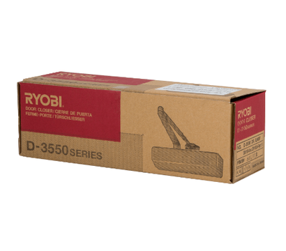 Изображение 3 Доводчик Ryobi D-3550 BC/DA UNIV White верхний, Цвет корпуса: белый