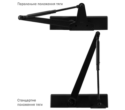 Зображення 4 Дотягувач Ryobi D-1554 UNIV Black до 80 кг, Колір корпусу: чорний