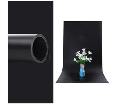 Зображення 4 Фон для фото Visico PVC-1220 Black (120x200см)