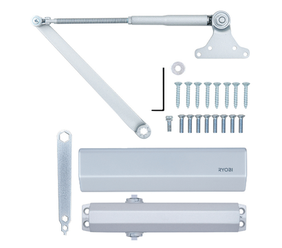 Зображення 6 Дотягувач Ryobi DS-2055P BC PRL HO Silver до 80 кг, Колір корпусу: сріблястий