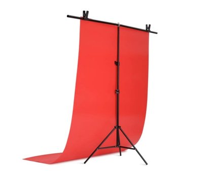 Зображення 6 Фон для фото Visico PVC-1220 Red (120x200см)