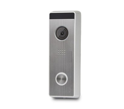 Зображення 2 Домофонний комплект Innecol NEO HD Black + Tantos Triniti HD сенсорні кнопки, Колір (домофон + панель): чорний + сірий