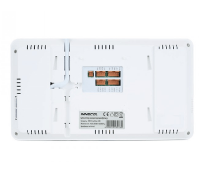Зображення 3 Комплект відеодомофона Innecol NEO HD White + Tantos Triniti HD, Колір (домофон + панель): білий + сірий