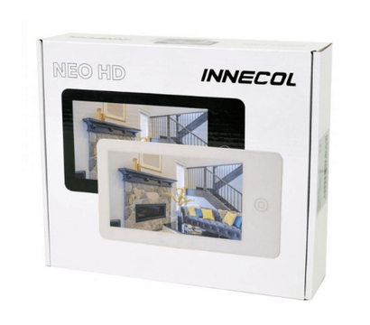 Зображення 9 Домофонний комплект Innecol NEO HD Black + Tantos Triniti HD сенсорні кнопки, Колір (домофон + панель): чорний + сірий